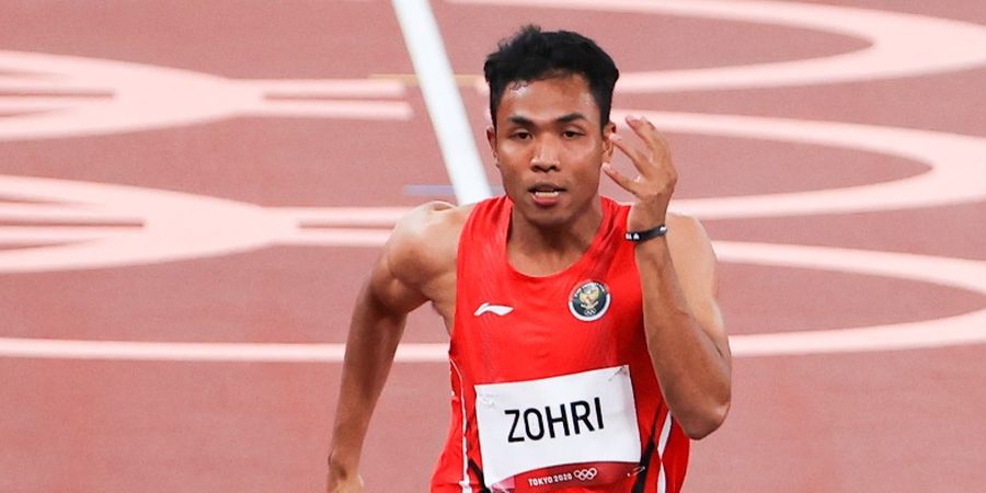 Asian Games 2022 - 10,22 Detik Meyakinkan, Lalu Mohammad Zohri Jaga Asa Gapai Medali