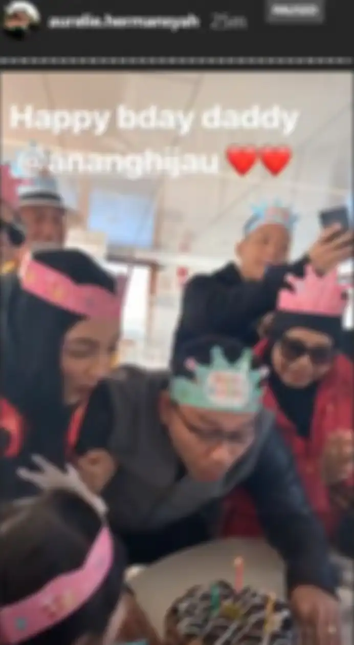 Tak hanya sekali, Anang Hermansyah mendapat kejutan ulang tahun samnpai 2 kali.