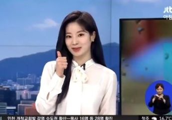 Tak Ada Angin Tak Ada Hujan, Tiba-tiba Paras Cantik Dahyun TWICE Nongol di TV sebagai Pembawa Berita Cuaca, Fans Heboh dan Puji sang Idola
