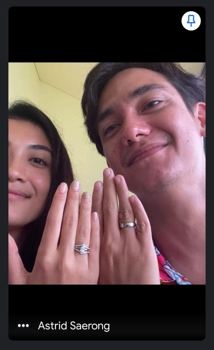 Canti Tachril dan Adipati Dolken saat konferensi pers virtual, Senin (21/12/2020).