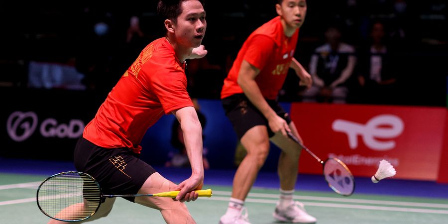 Sudirman Cup 2021 - Marcus/Kevin Segel Kemenangan Pertama Indonesia