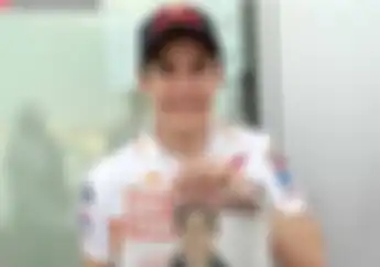 Jejakan Kaki di Bandara Soekarno Hatta, Marc Marquez  Langsung Istirahat Disini
