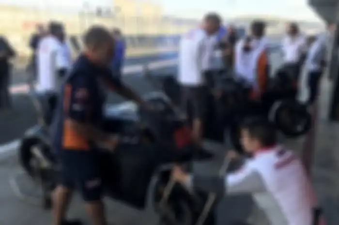 Motor Jorge Lorenzo pada tes di Valencia