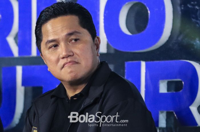 Ketua Umum PSSI, Erick Thohir, kandidat kuat cawapres Ganjar dan Prabowo di Pemilu 2024.