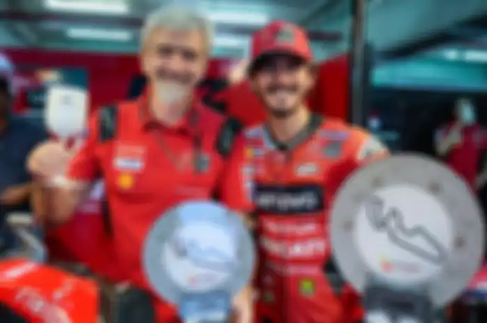 Foto ilustrasi Fransesco Bagnaia. Ducati dibilang curang saat MotoGP Spanyol 2022, ini kata bosnya.