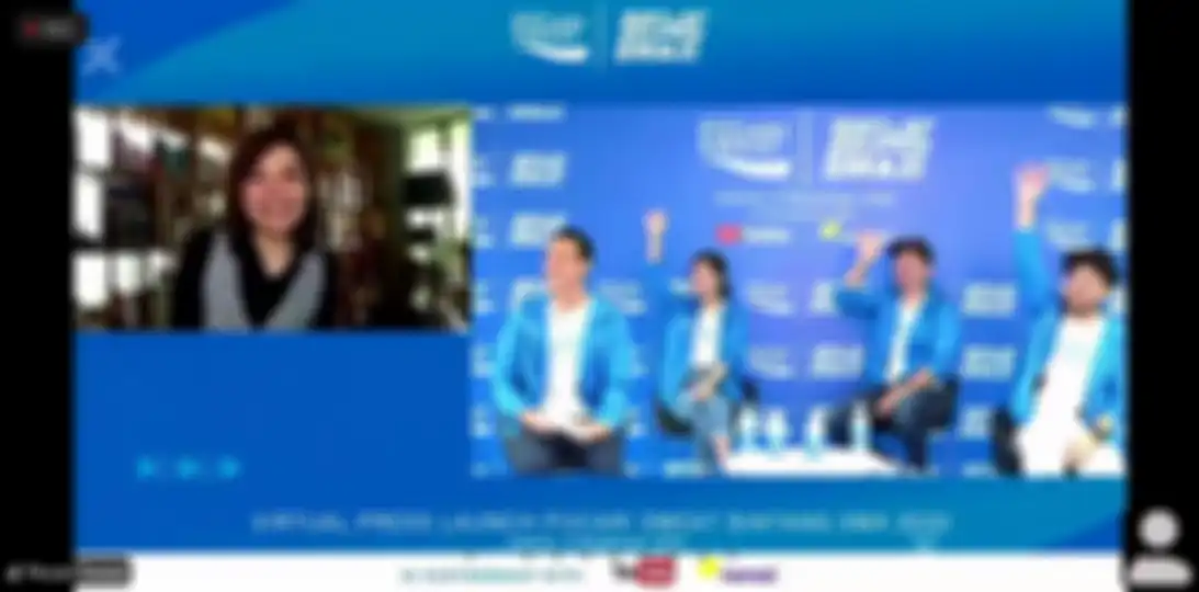 Press Conference Pocari Sweat BINTANG SMA 2020 pada Kamis, (3/9/2020)