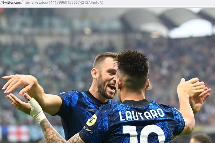 Cetak gol cepat, Inter Milan dibuat diam dalam 9 menit oleh Atalanta di Liga Italia, Sabtu (25/9/2021).