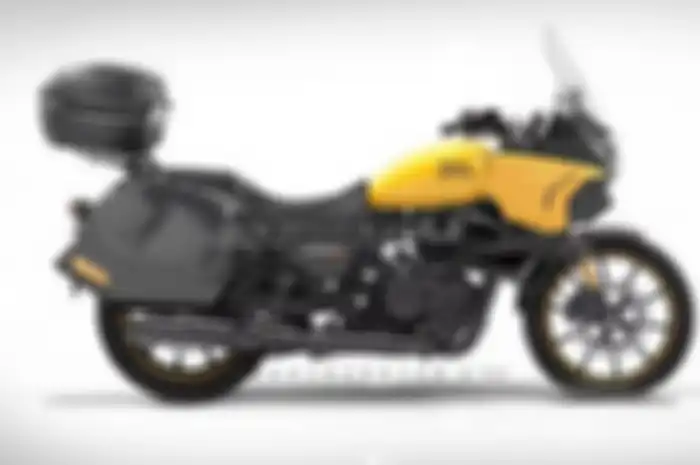 Bocor desain motor baru Royal Enfield Meteor 350 versi turing, bentuknya gagah!