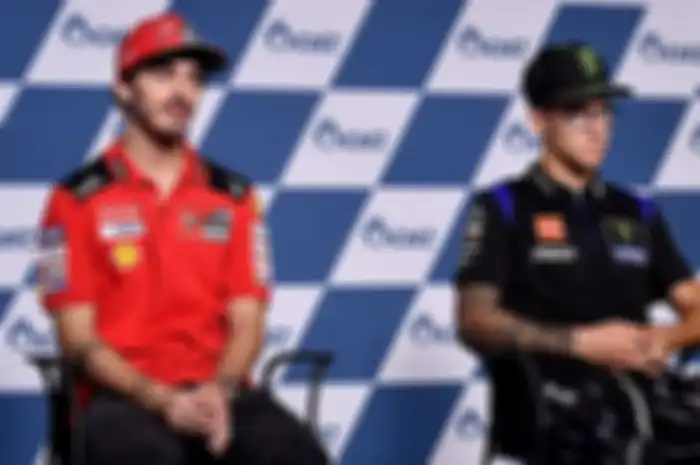 Jadwal MotoGP Australia 2022 demi Francesco Bagnaia (kiri) juara dunia musim ini kalahkan Fabio Quartararo (kanan), Ducati siap lancarkan team order seperti dilakukan di musim 2017
