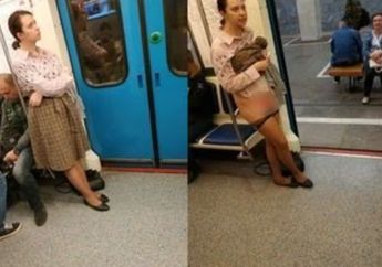 Jengkel Tak Diberi Tempat Duduk oleh Seorang Pria, Penumpang Wanita Ini Nekat Lepas Celana Dalam dan Tunjukkan Organ Intimnya 