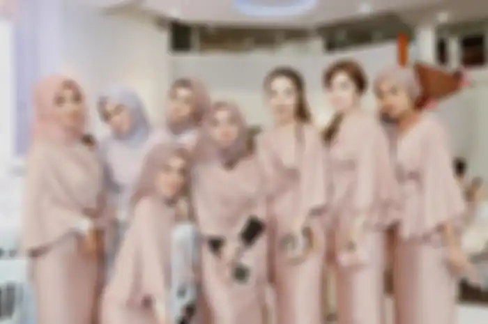 Ide seragam Bridesmaid hijab