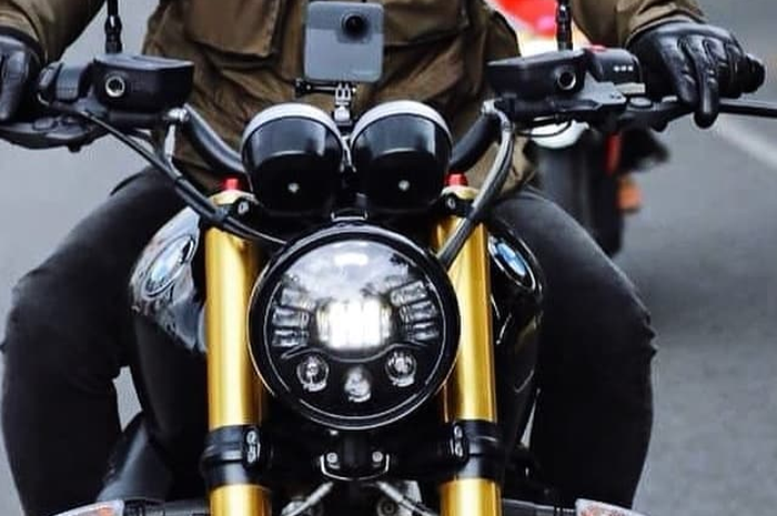 Headlamp LED JW Speaker 8790 juga dipakai di motor Ariel Noah. Harganya Rp 18 Juta,