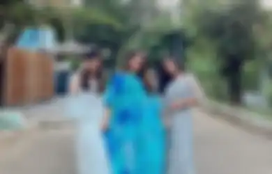 Serunya Marsha Aruan dan Michelle Aruan Ikut Rayakan Lebaran. Sampai Bikin Tiktok!