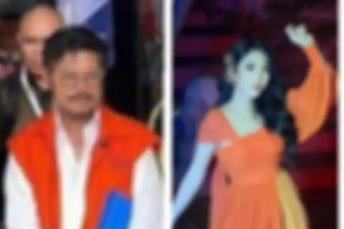 Mantan Menteri Pertanian Syahrul Yasin Limpo dan pedangdut Nayunda Nabila