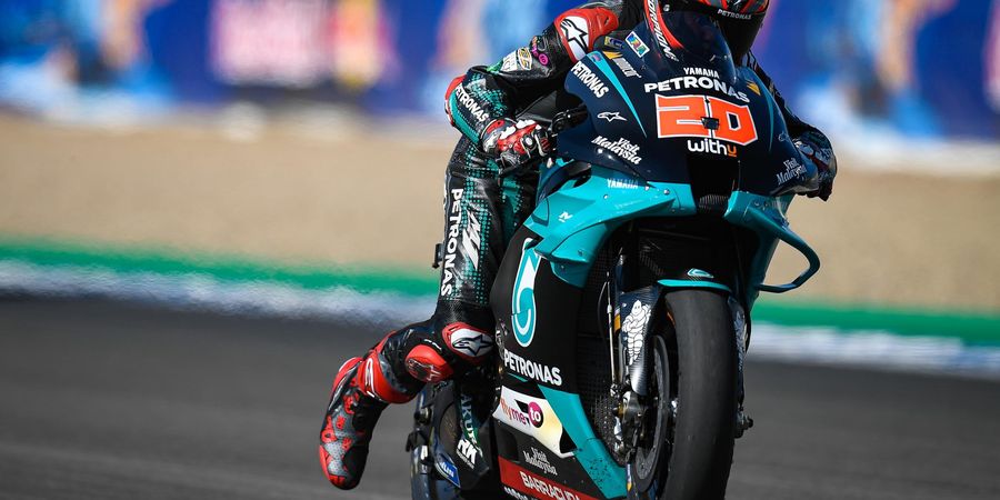 Hasil Kualifikasi MotoGP Andalusia 2020 - Quartararo Asapi Rossi, Marquez Game Over