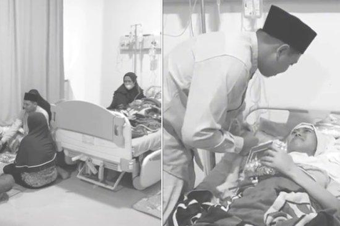 Viral video TikTok pasangan menikah di rumah sakit, tak lama kemudian istri meninggal