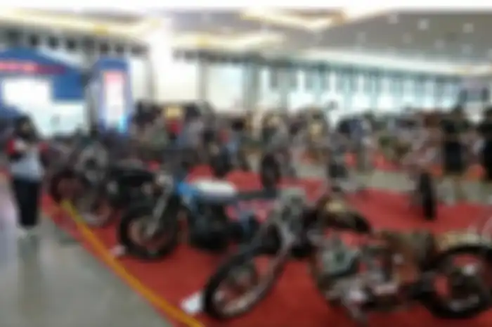 Deretan motor custom di Kustomfest 2018