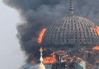 Belum Tahu&nbsp;Total Kerugiannya, Ketua JIC Pastikan Tidak Ada Korban Jiwa dalam Insiden Kebakaran Kubah Masjid Raya Jakarta Islamic Center
