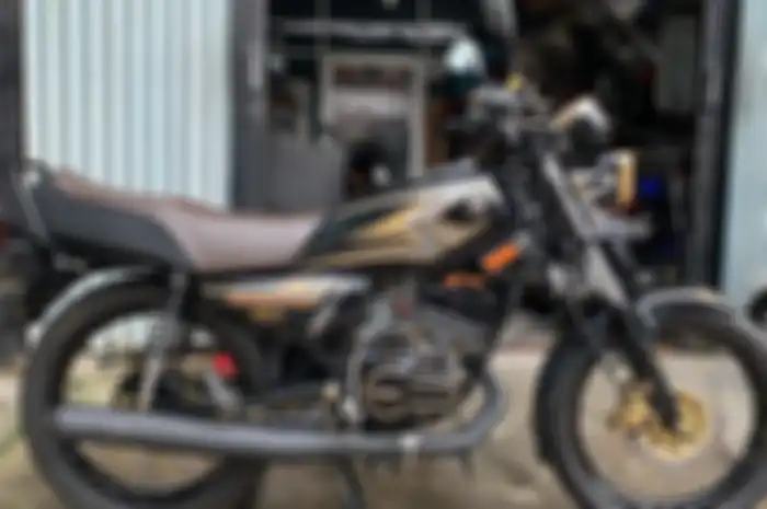 Ilustrasi motor Yamaha RX King.