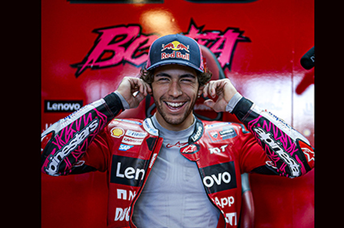 Pembalap baru Ducati Lenovo Team Enea Bastianini di MotoGP 2023 ternyata punya hal menarik dari nomor start hingga julukan si Iblis dari legenda MotoGP Valentino Rossi