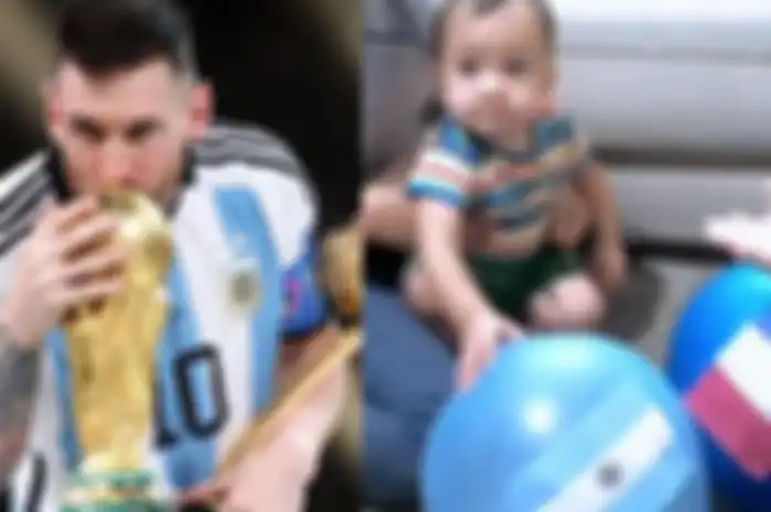 Viral video Rayyanza prediksi kemenangan Argentina