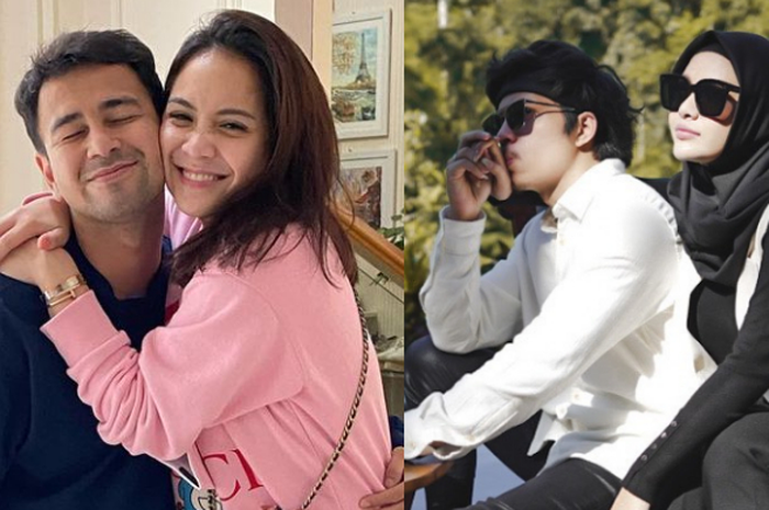 Pasangan Raffi Ahmad dan Nagita Slavina dan Aurel Hermansyah dan Atta halilintar.