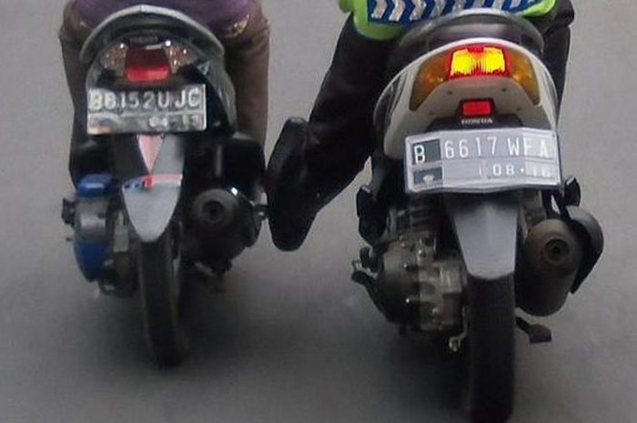 Waduh, Ternyata Stut Motor Melanggar Lalu Lintas, Dendanya Menguras Dompet