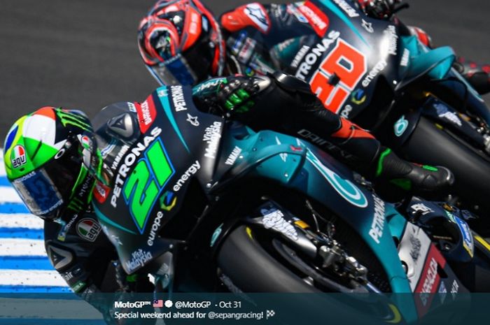 Franco Morbidelli dan Fabio Quartararo