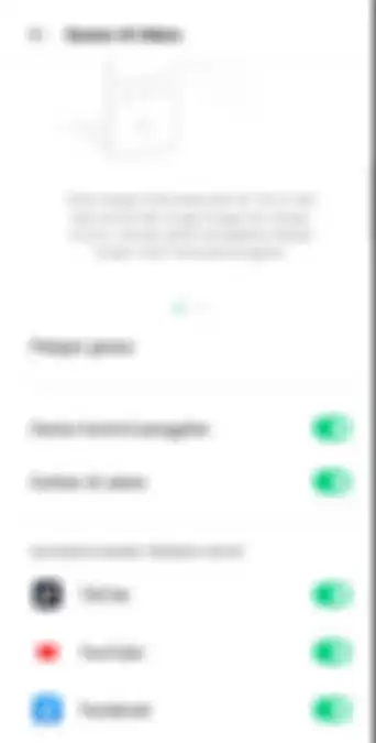 isi menu pengaturan air gesture OPPO A96