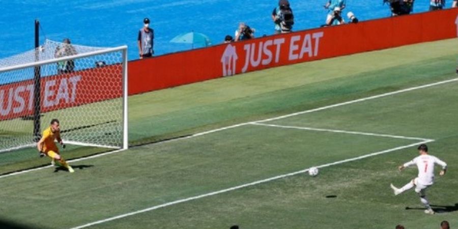 Hasil Babak I EURO 2020 - Diwarnai Morata Gagal Penalti dan Gol Bunuh Diri, Spanyol Ungguli Slovakia 2-0