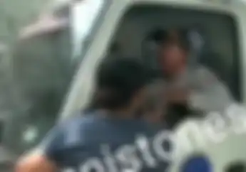 Kawasan Menteng Mencekam, Video Perempuan Pemotor Ngamuk Kejar Petugas Dishub, Kaca Mobil Dipukul