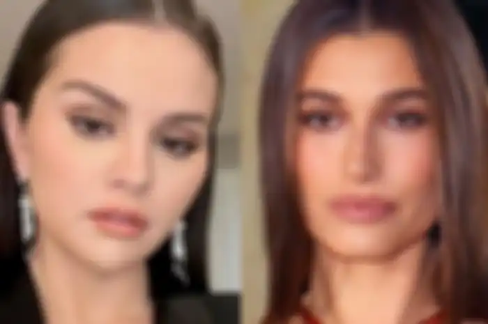 Selena Gomez dan Hailey Baldwin 