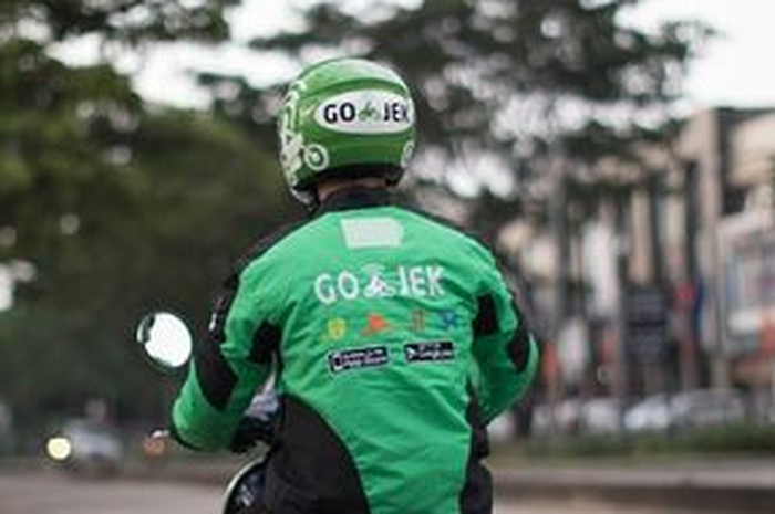 Ilustrasi driver ojol.