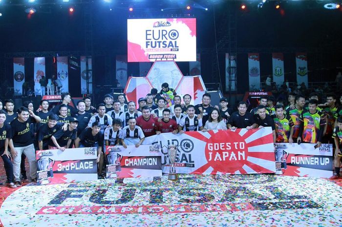 Tim futsal Juventus Club Indonesia (JCI) Malang berhasil menjadi kampiun Grand Final Euro Futsal Championship 2019.