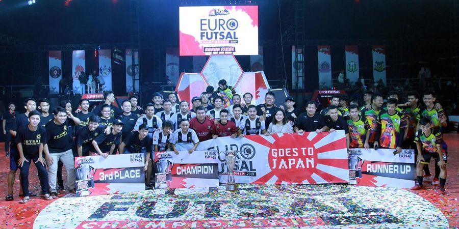 JCI Malang Kampiun  Euro Futsal Championship 2019