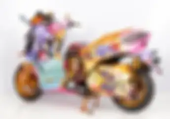 Yamaha XMAX Full Airbrush Ini Berhasil Jadi Juara Master di Customaxi Pontianak, Biaya Modifnya Bikin Melongo