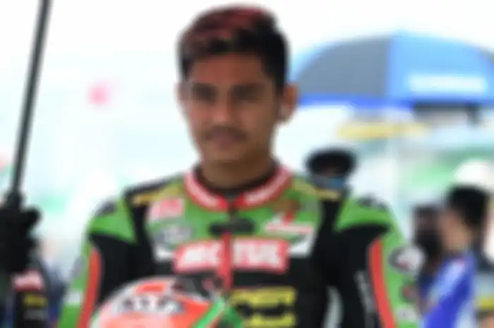 Andy Muhammad Fadly kena 'sunat' 1000 RPM pada Kawasaki Ninja 250 besutannya. Tetap optimis juara Asia AP250 di ARRC Thailand (19-20/11).