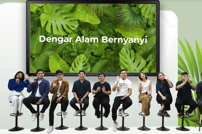 Perilisan lagu Dengar Alam Bernyanyi dari  Laleilmanino