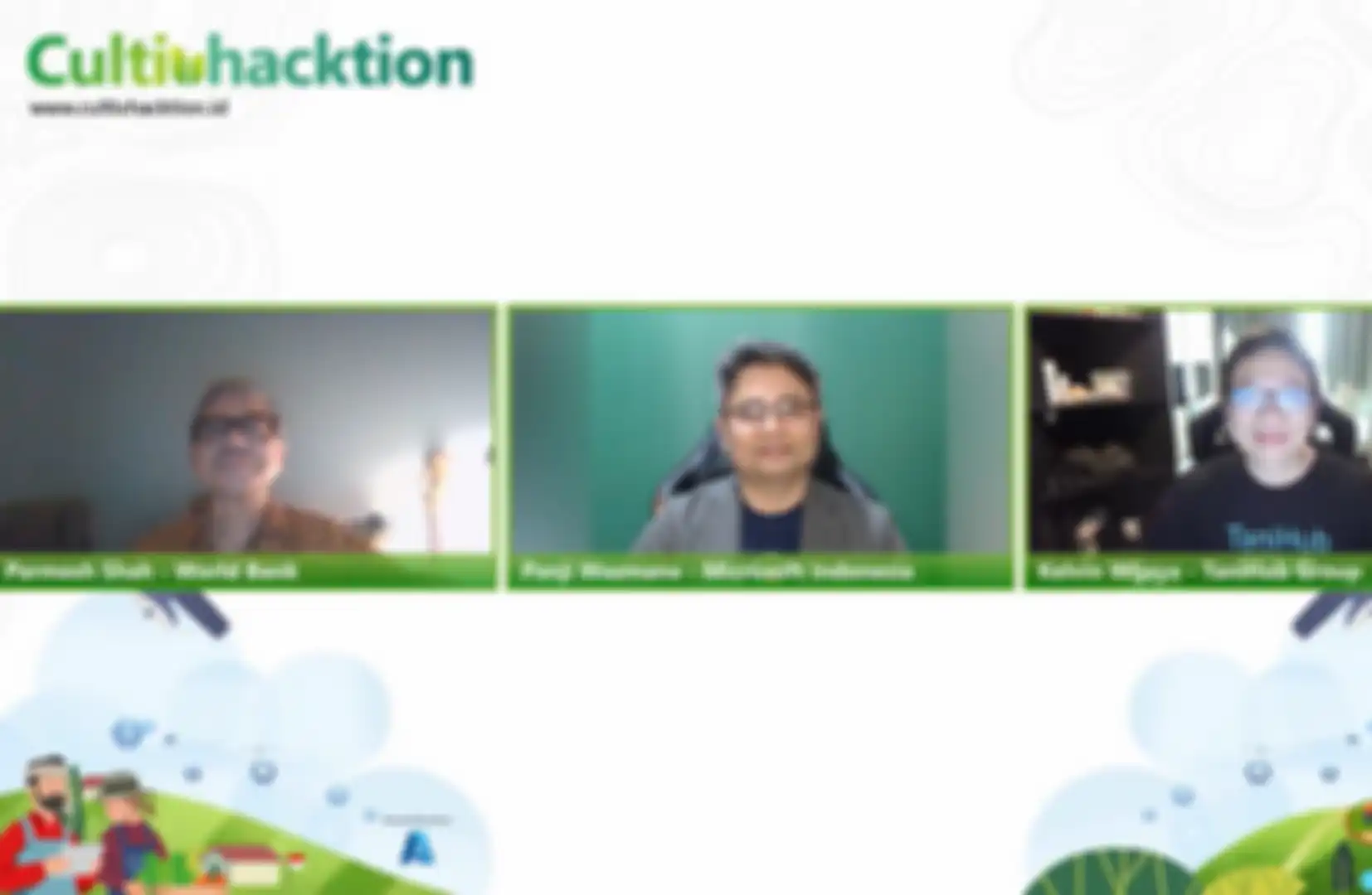 Suasana Konferensi Pers Pembukaan Cultivhacktion: Bertani itu Hebat, Menjadi petani itu Keren, Jumat (24/9).