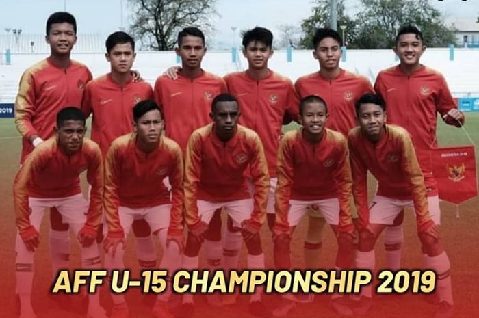 Timnas U-15 Indonesia berlaga di Piala AFF U-15 2019.