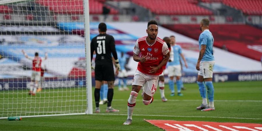 Tunggu Lamaran Barcelona, Aubameyang Tunda Kontrak Baru di Arsenal