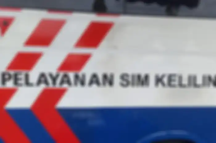 Ilustrasi layanan SIM Keliling