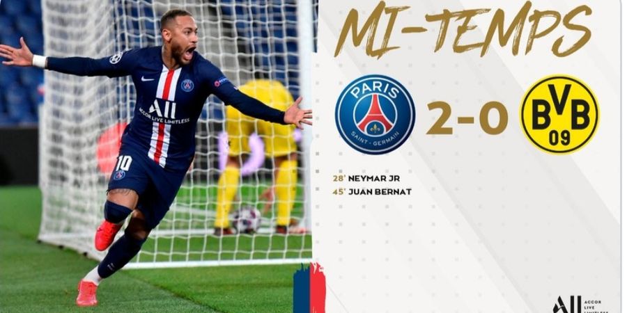 VIDEO - Neymar Meditasi Usai Cetak Gol PSG, Nge-troll Erling Haaland?