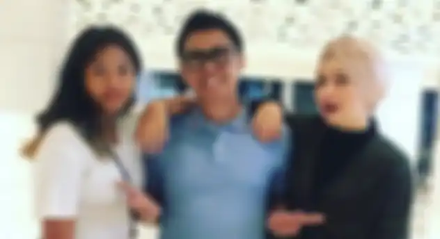 Nayla Ayu bersama sang Papa, Eko Patrio dan sang Mama, Viona Rosalina