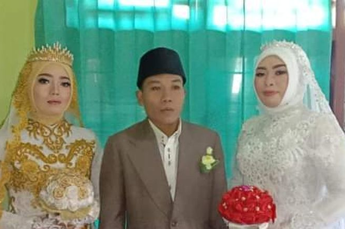 Pernikahan Saeful dengan dua kekasihnya