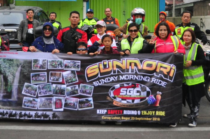 Sunmori kali ini ke tujuannya ke Curug Luhur di Kota hujan, Bogor (Rudi Hansend)