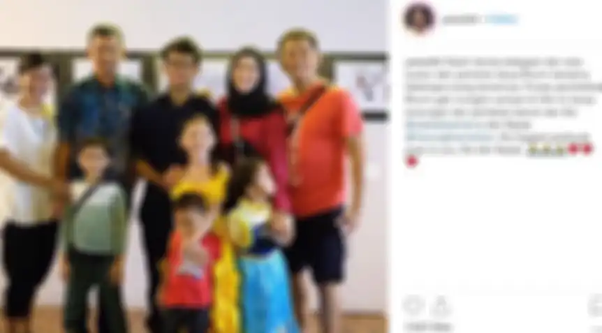 Unggahan mantan istri Hanung Bramantyo