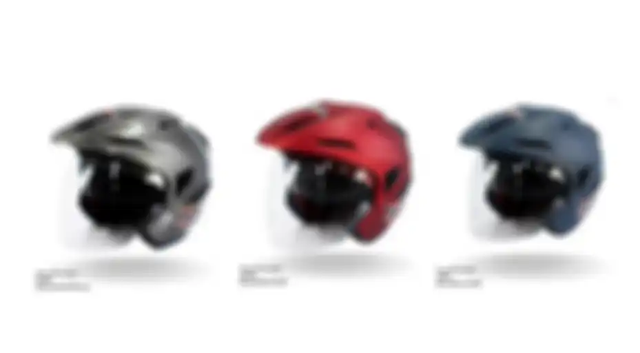 Helm merek Asca Premier tipe Solid