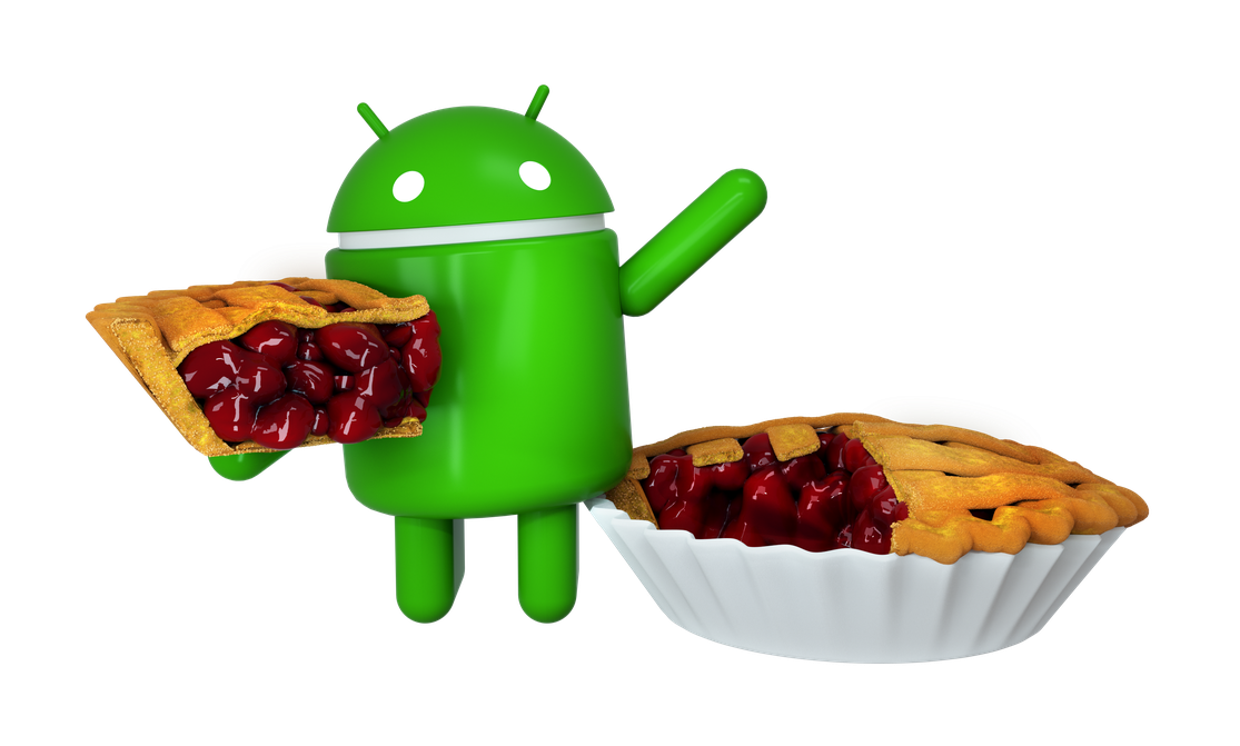Ilustrasi Android Pie