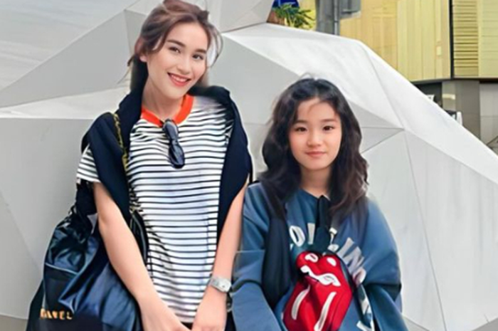 Ayu Ting Ting dan Bilqis Khumairah Razak 